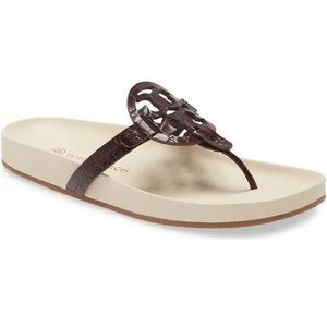 Tory Burch Miller Cloud Patent Leather/Cork Sandal